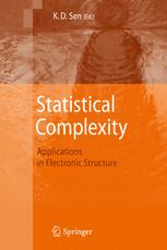 Statistical Complexity: Applications in Electronic Structure
