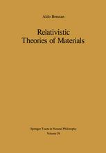 Relativistic Theories of Materials