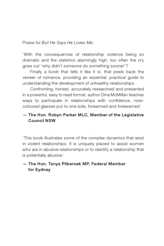 But He Says He Loves Me: How to Avoid Being Trapped in a Manipulative Relationship