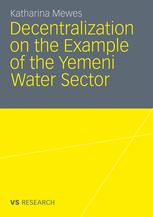 Decentralization on the Example of the Yemeni Water Sector
