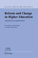 Reform and Change in Higher Education: Analysing Policy Implementation