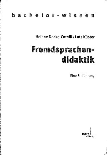 Fremdsprachendidaktik. Eine Einführung.