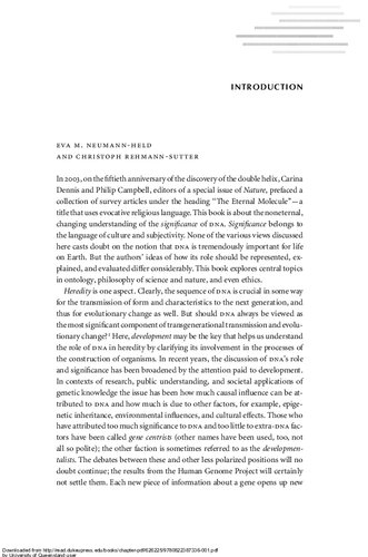 Genes in Development: Re-reading the Molecular Paradigm