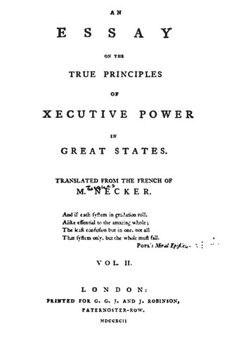 Executive Power in Great States, Vol 2