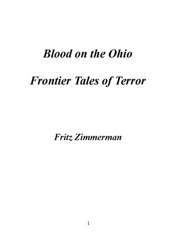 Blood on the Ohio: frontier tales of terror