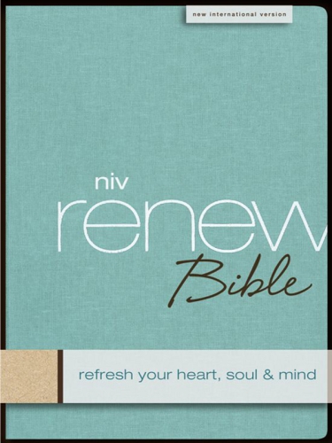 NIV renew Bible: refresh your heart, soul & mind
