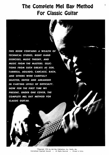 Mel Bay's Complete Method for Classic Guitar