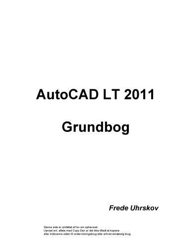 AutoCAD LT 2011 - grundbog