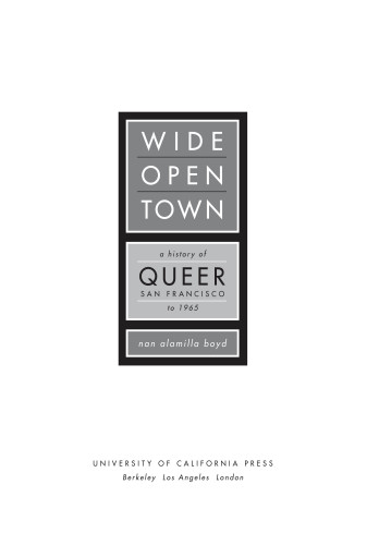 Wide open town history project records