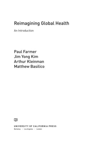 Reimagining global health an introduction