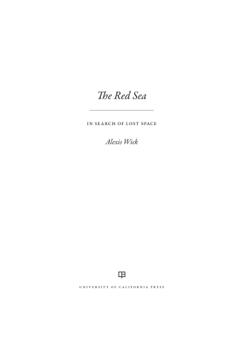 The Red Sea: in search of lost space