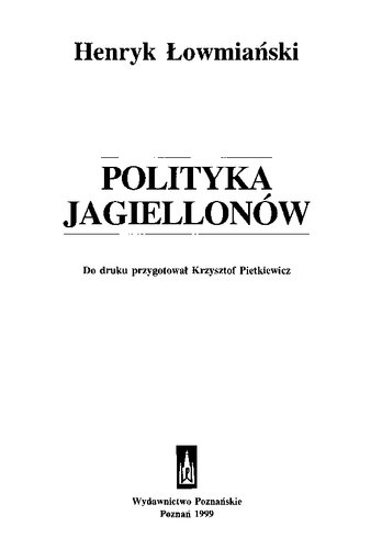 Polityka Jagiellonów