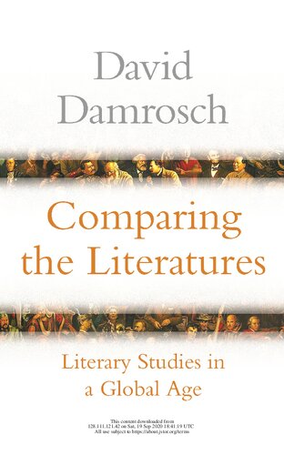 Comparing the Literatures: Literary Studies in a Global Age