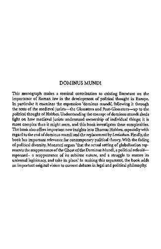 Dominus Mundi: Political Sublime and the World Order