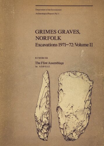 Grimes Graves, Norfolk: Excavations 1971-72. Vol. 2. The Flint Assemblage