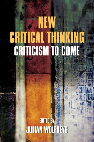 New critical thinking: criticism to come