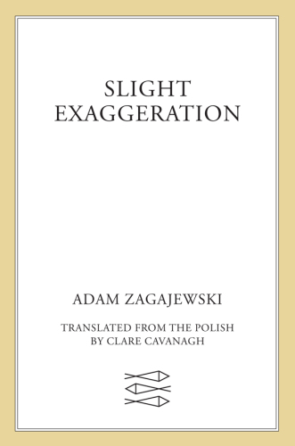 Slight exaggeration: essays