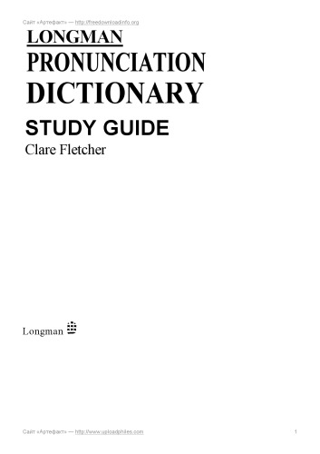 Longman Pronunciation Dictionary: Study Gde