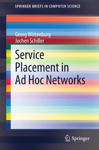 Service placement in ad hoc networks