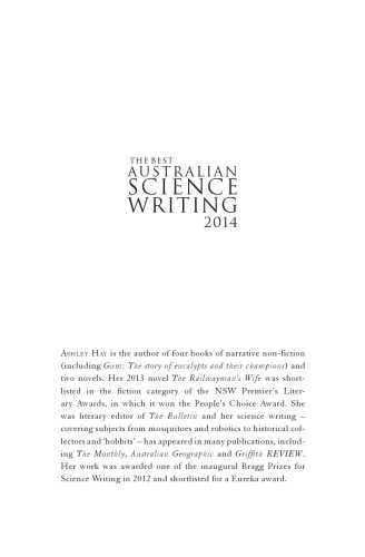 Best Australian Science Writing 2014