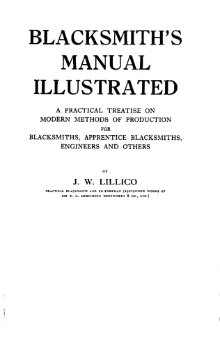 Blacksmith's Manual Illustrated