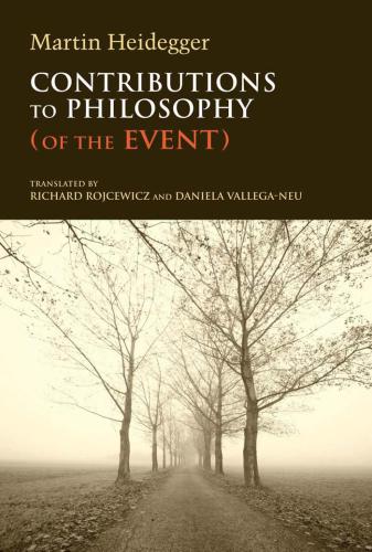 Contributions to Philosophy (Of the Event): Of the Event