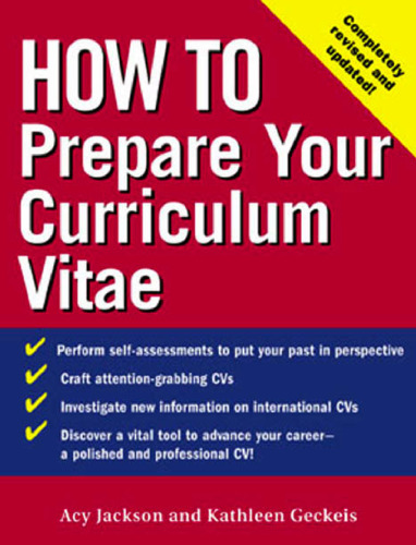 How to prepare Your Curriculum Vitae - Как подготовить резюме