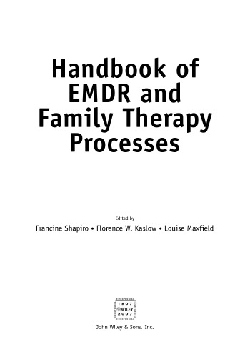Handbook of EMDR and family therapy processes