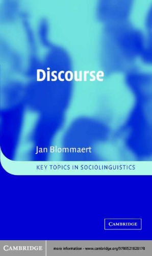 Discourse: A Critical Introduction
