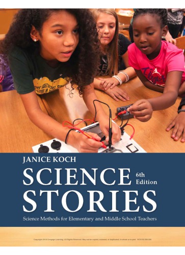 Science stories: science methods for elementary and middle school teachers