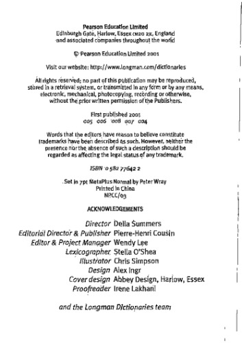 Longman pocket phrasal verbs