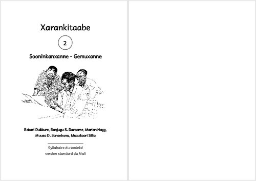 Xarankitaabe 2. Sooninkanxanne - Gemuxanne. Syllabaire du soninké version standard du Mali