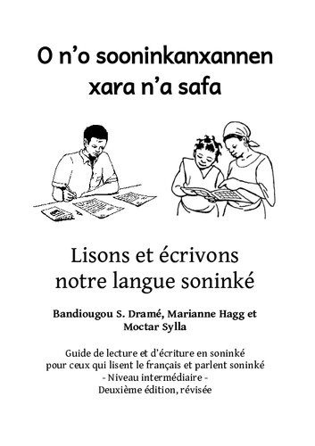 O nʼo sooninkanxannen xara nʼa safa. Lisons et écrivons notre langue soninké