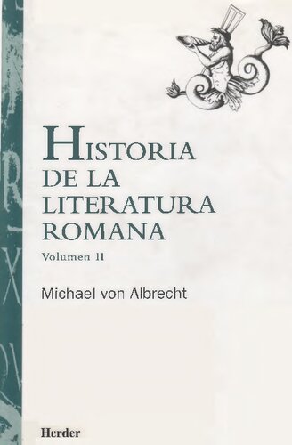 Historia de la literatura romana. Vol. II