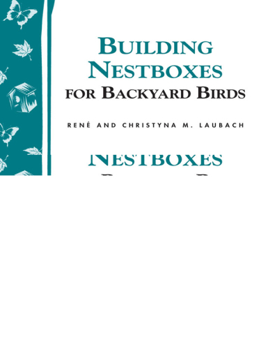 Building nestboxes for backyard birds