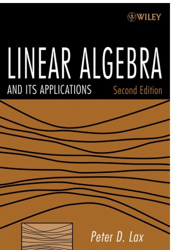 Linear Algebra and Its Applications