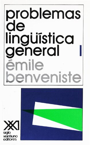 Problemas de lingüística general