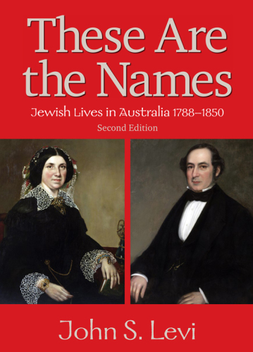 These are the names: Jewish lives in Australia, 1788-1850