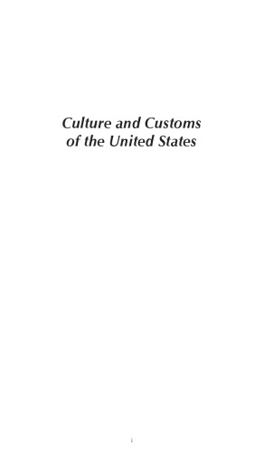 Culture and Customs of the United States