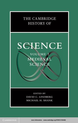 The Cambridge History of Science: Volume 2, Medieval Science