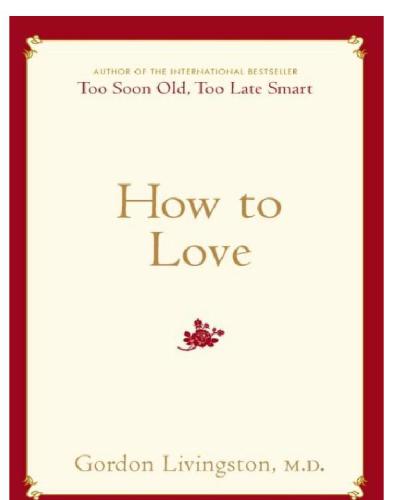 How to love: choosing well at every stage of life