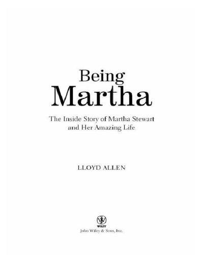 Being Martha