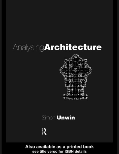 Analysing Architecture