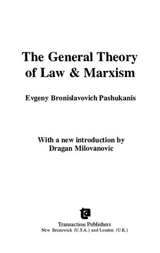 The General Theory of Law & Marxism
