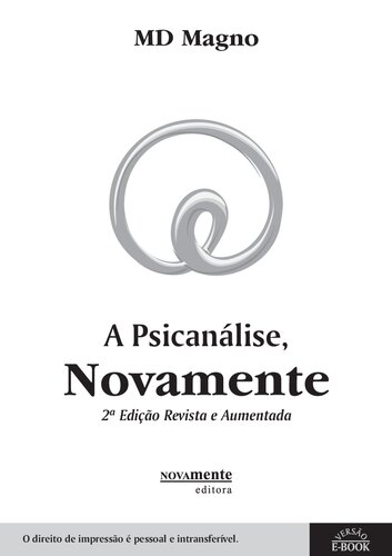 A Psicanálise, Novamente