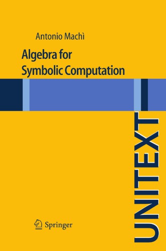 Algebra for symbolic computation