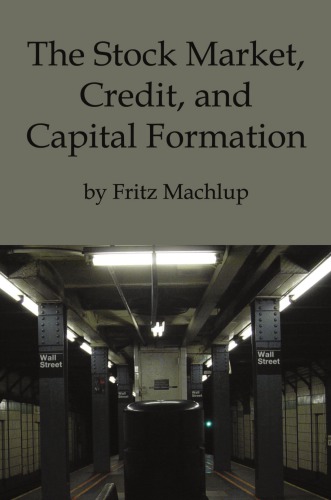 The stock market, credit and capital formation