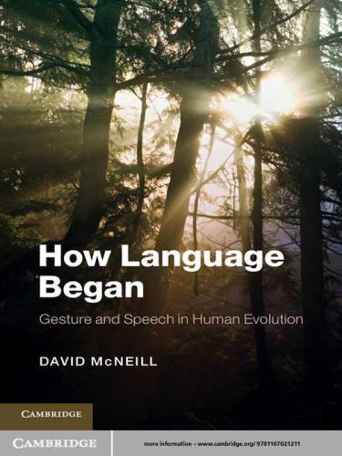 How Language Began
