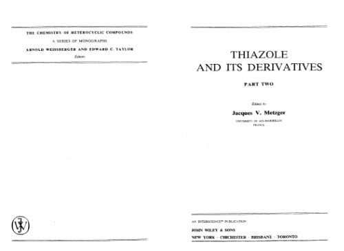 Thiazole and its derivatives