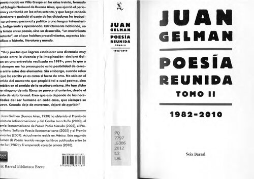 Poesía reunida - Tomo 2 (1982-2010)